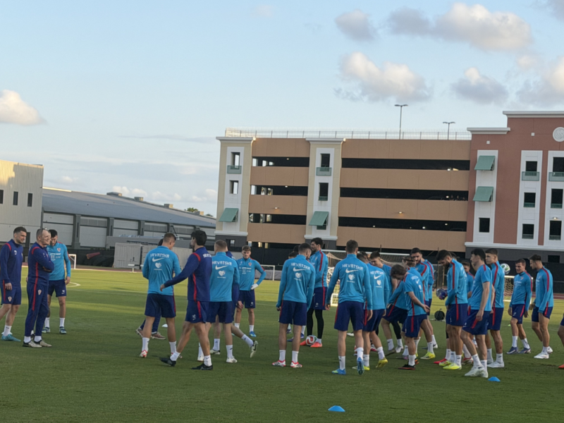 Vatreni u Orlandu: Zadnji trening prije Kolumbije. Foto: Croatians Online
