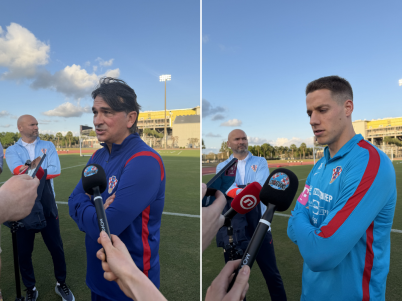Izborniik Dalić i Marijo Pašalić. Foto: Croatians Online