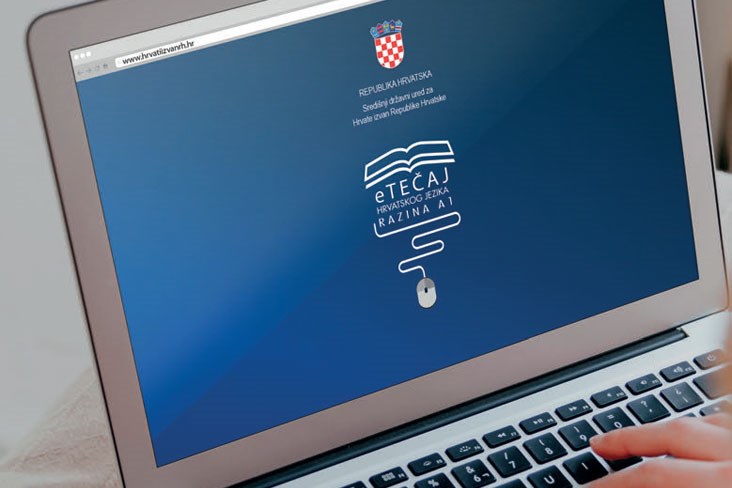 Otvoreni e-tečajevi hrvatskog jezika A1 i A2 razine. Foto: SredišnjI državnI ured
