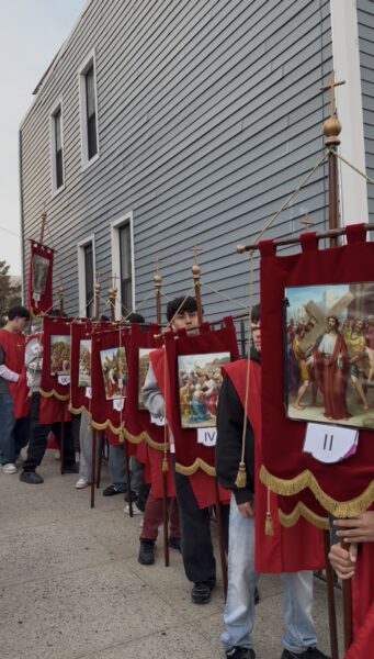 Procesija Velikog petka u Astoriji. Foto: Croatians Online