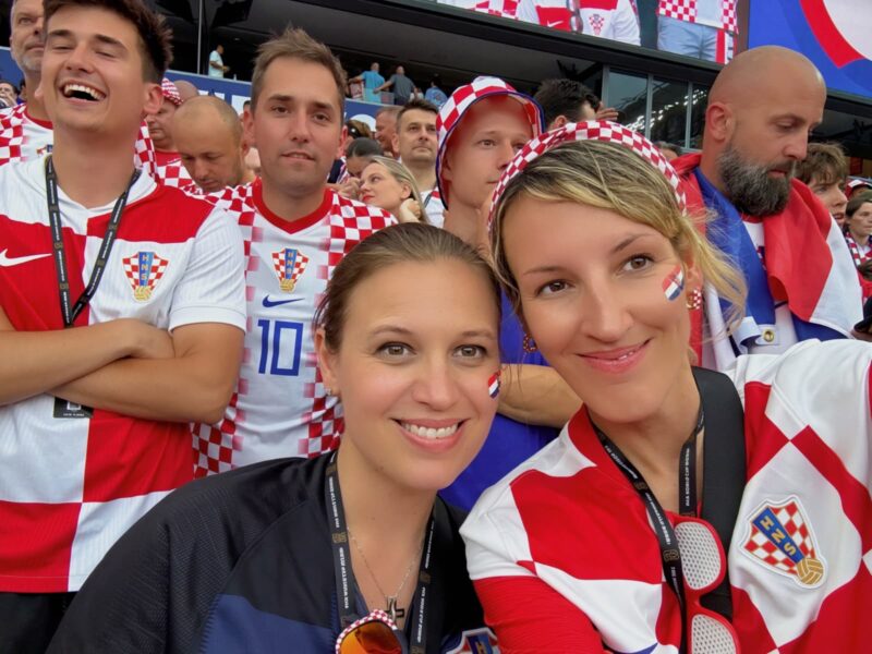 Marina Kalinic na utakmici